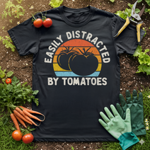 Easily Distracted By Tomatoes T-shirt