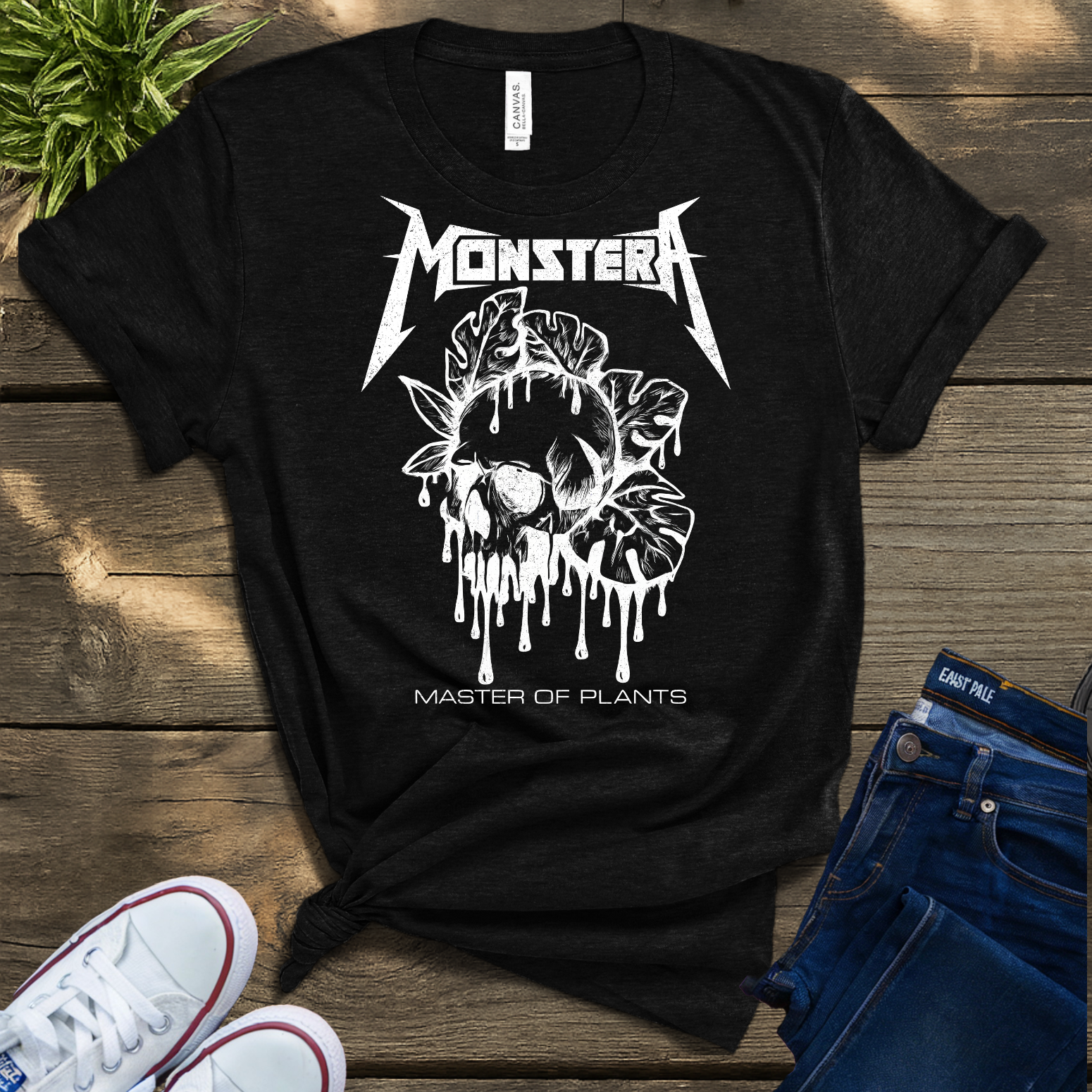 Monstera "Master of Plants" Graphic Tee – Plant Lover Shirt